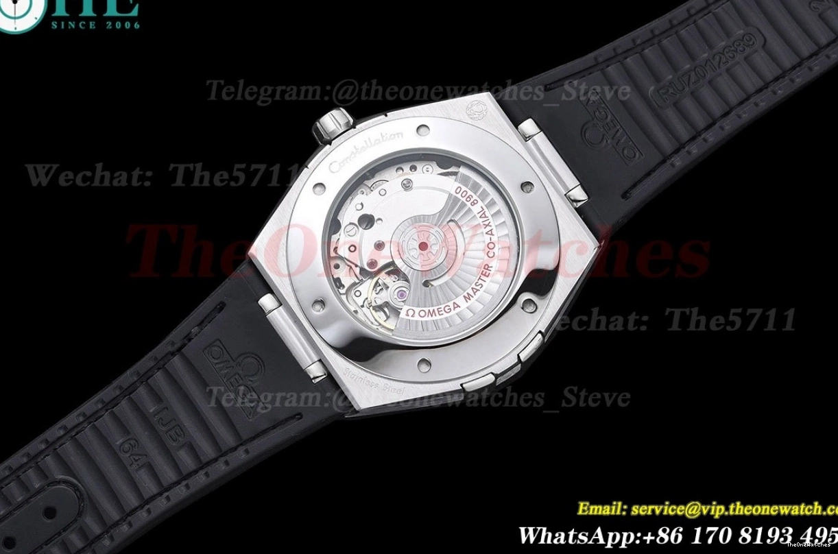 White 41mm Dial LE Constellation GDF Cer MY8215 SS 0204